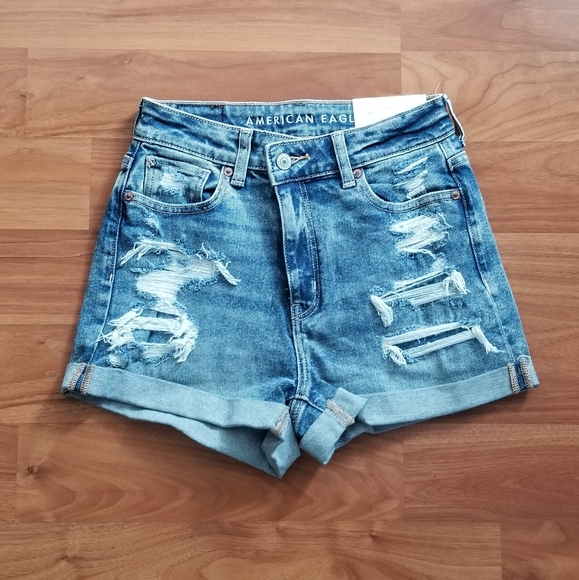 American Eagle Shorts Mom Stretch Size - Picture 5 of 6